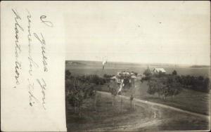 Farm - Newman Grove NE Cancel c1910 Real Photo Postcard