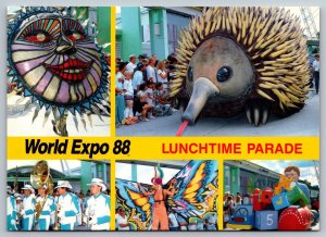 Postcard World Expo 1988 Brisbane Australia