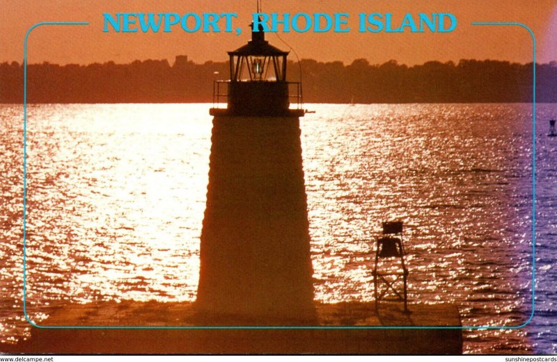 Rhode Island Newport Goat Island Lighthouse