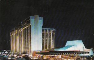 Nevada Las Vegas MGM Grand Hotel At Night