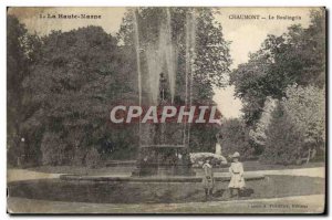 Old Postcard Chaumont The Boulingrin