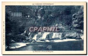 Old Postcard Picturesque Vercors The Bourne Bridge Royans