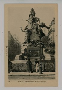 France - Paris. Victor Hugo Monument