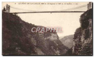 Old Postcard Le Pont De La Caille