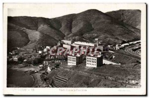 Old Postcard Spain Espana Spain Port Bou Vista desde la frontera