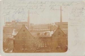 Germany? Factory Buildings Scenic View Real Photo Antique Postcard J76850