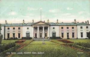 DUBLIN IRELAND~VICE REGAL LODGE-PHOENIX PARK~1908 POSTCARD