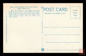 Hell Gate Bridge and East River, NYC  