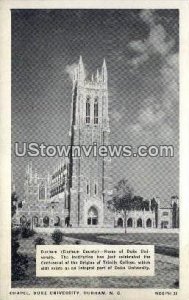 Chapel, Duke University in Durham, North Carolina