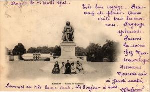 CPA ANGERS - Statue de Chevreul (296912)