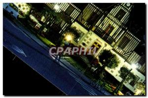 Modern Postcard Deauville Trouville L & # 39Hotel Town night