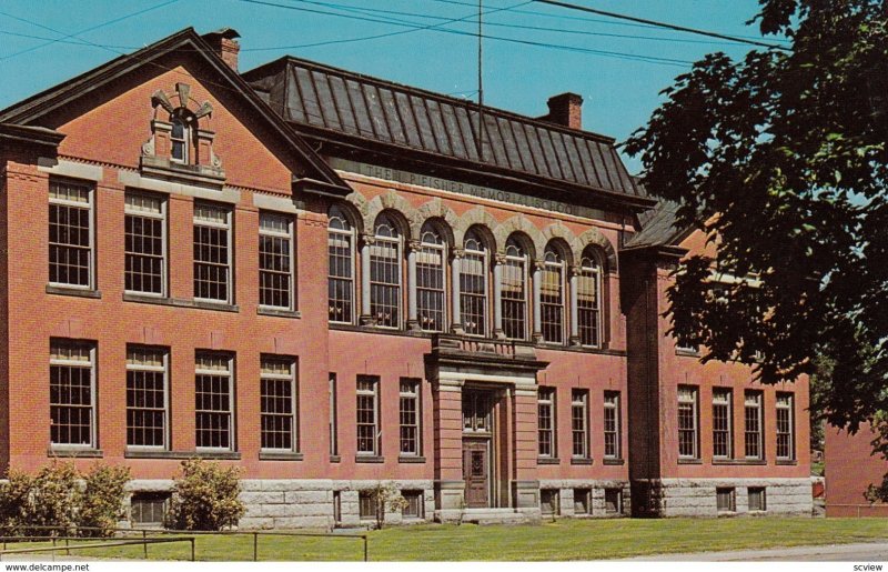 Fisher Memorial School , Woodstuck , N.B. , Canada , 50-60s