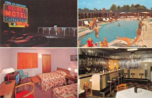 Mount Ephraim New Jersey Bo-Bet Motel and Coffee Shop Vintage Postcard AA40785