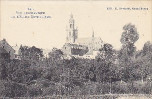 Belgium Halle Vue Panoramique De L'Eglise Notre-Dame 1920