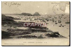 Old Postcard The Rock Cancale