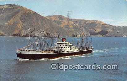 SS President Lincoln Deluxe Sea Racer Cargoliner Ship 1966 