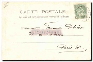 Old Postcard Thunder Bank Caisse d & # 39Epargne Hotel d & # 39Uzes