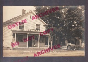 Hoag Corners NEW YORK RPPC c1910 GENERAL STORE W.D. Tifft GHOST TOWN? by Albany