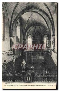 Old Postcard Dauphine Convent of the Grande Chartreuse La Chapelle