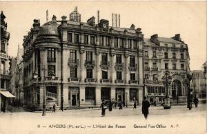 CPA ANGERS - L'Hotel des Postes - général Post Office (297321)