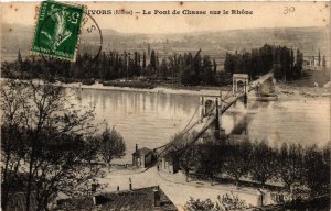 CPA GIVORS le Pont de Chasse sur le Rhone (462382)