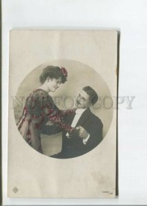472054 OPERETTA Stars Actress DANCE of Lovers Vintage PHOTO postcard