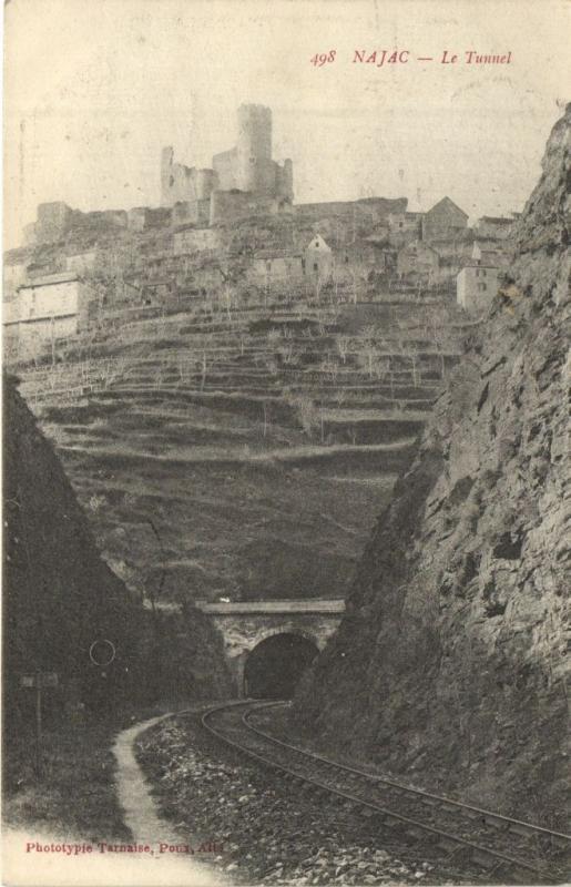 CPA NAJAC - Le Tunnel (161155)