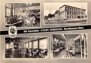 BG1832 hotel stadt terrasse nordhausen harz gaststatte   CPSM 14x9.5cm germany