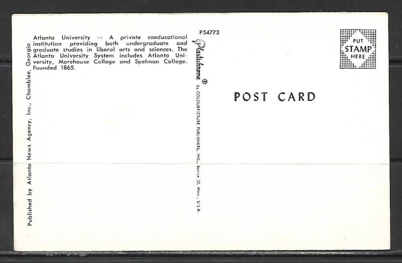 Georgia, Atlanta - University - [GA-111]