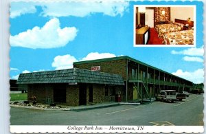 Unposted Postcard - College Park Inn, Morristown, Tennessee, USA, North America 