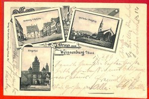 aa7970 - Ansichtskarten VINTAGE POSTCARD: GERMANY Deutschland - Weissenburg GRUS