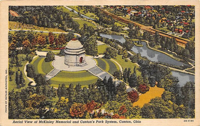 McKinley Memorial, Canton's Park System Canton, Ohio OH