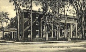 Northland Hotel - Houlton, Maine ME Postcard