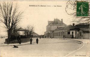 CPA ROMILLY-sur-SEINE - La Gare (350832) 