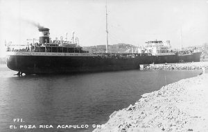 M S Poza Rica Printed Photo Petroleos Mexicanos Ship Line Ship 
