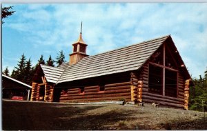 World famous Chapel by the Lake at Auke Bay Alaska Postcard