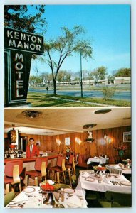 BUFFALO, New York NY ~ Roadside KENTON MANOR MOTEL 1960s-70s  Postcard