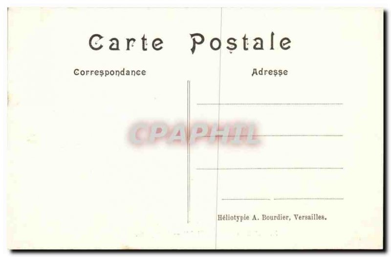 Chateau de Chantilly Old Postcard North Facade