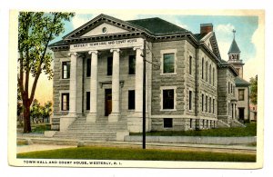 RI - Westerly. Town Hall & Court House