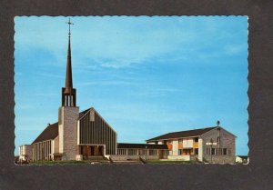 PQ QC L'eglise Immaculee Conception Church Sept-Isles Quebec Carte Postal