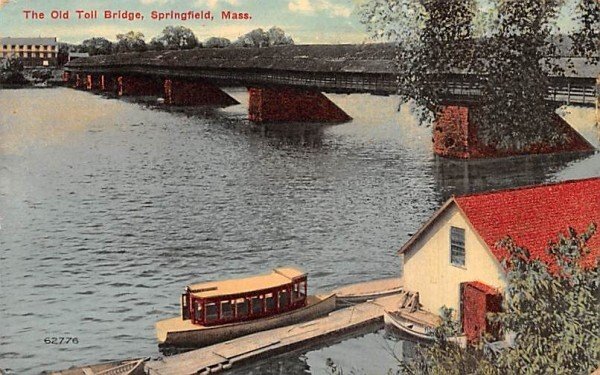 The Old Toll Bridge in Springfield, Massachusetts