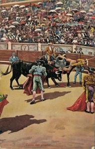 Spain Bullfighting - Caida del picador 01.79