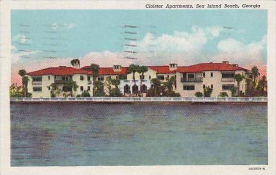 Georgia Sea Island Cloister Hotel Apartments 1950
