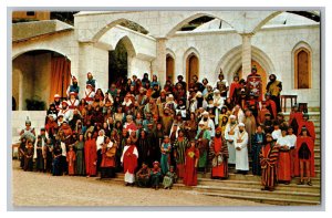 Actors Participating In The Great Passion Play Eureka Springs Arkansas Postcard