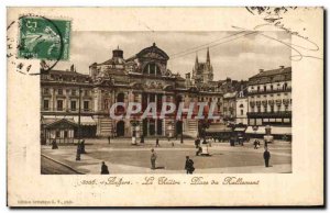 Old Postcard Angers Le Chatelet Square Rally