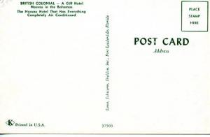 Bahamas - Nassau. British Colonial Hotel