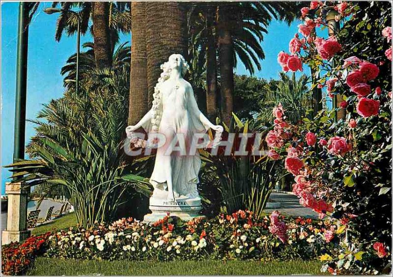Modern Postcard Sanremo Riviera della Primavera The Staua