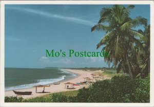 India Postcard - Sinquerim Beach, Goa   RR10196