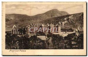 Great Britain Great Britain Holyrood Palace Old Postcard