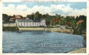 Gordon's Rainbow Lake - Ausable Chasm, New York NY  